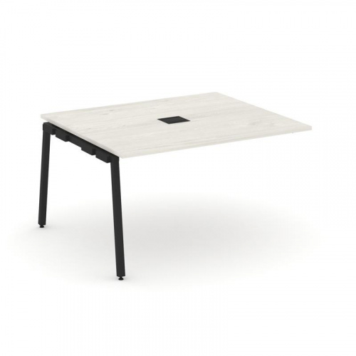 Style Project Проходной наб. элем. перег. стола SN-4A.NSPRG-033 Дуб Табак/Металл Белый 1380*1180*750 фото 11