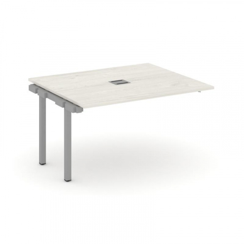 Style Project Проходной наб. элем. перег. стола SN-5P.NSPRG-032 Дуб Наварра/Металл Белый 1180*1180*7 фото 11