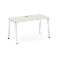 Style Project Стол письменный SN-4A.SP-012 Дуб Наварра/Металл Белый 1180*700*750