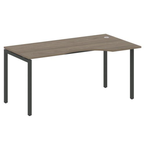 Стол криволинейный правый на П-обр. м/к Metal System Quattro 40БП.СА-1 (R) фото 2