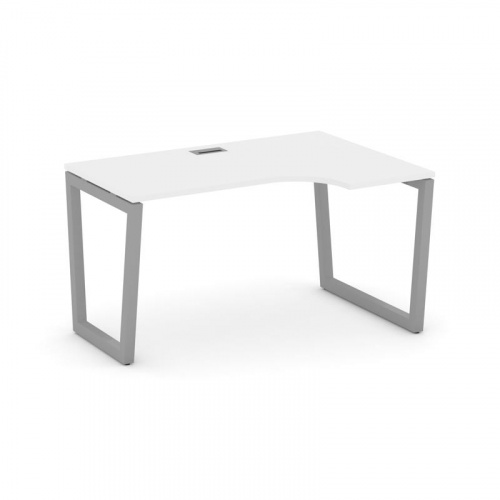 Style Project Стол рабочий эргоном. SN-5T2.SPA-011(R) Акация Лорка/Металл Антрацит/Заглушка Пластик фото 16