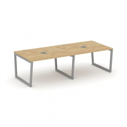 Style Project Стол переговорный SN-5T2.SPRG-042 Акация Лорка/Металл Антрацит/Заглушка Металл Антраци фото 2 Style Project Стол переговорный SN-5T2.SPRG-042 Акация Лорка/Металл Антрацит/Заглушка Металл Антраци фото 2