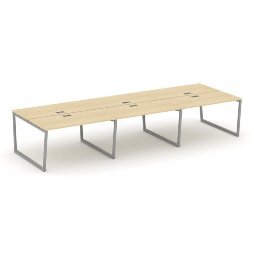 Style Project Рабочая станция 2-х сторон. SN-4T2.DRS-084 Акация Лорка/Металл Антрацит/Заглушка Пласт фото 20