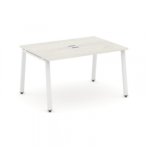 Style Project Стол переговорный SN-6A.SPRG-003 Дуб Табак/Металл Белый 1380*980*750 фото 22