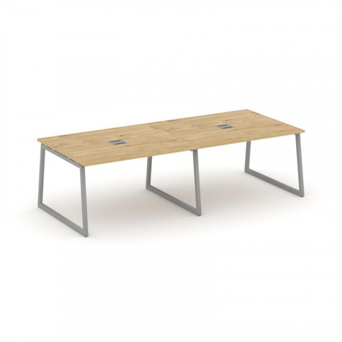 Style Project Стол переговорный SN-4T1.SPRG-044 Акация Лорка/Металл Антрацит/Заглушка Металл Антраци фото 2 Style Project Стол переговорный SN-4T1.SPRG-044 Акация Лорка/Металл Антрацит/Заглушка Металл Антраци фото 2