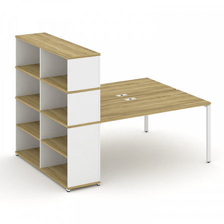 Бенч-система с опорным стеллажом с надставкой Concept CN.DRS-216