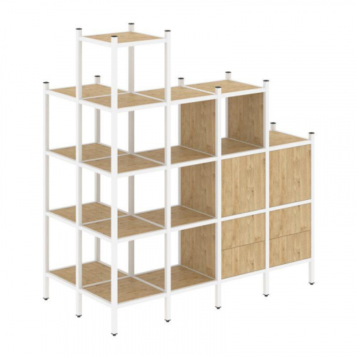 Стеллаж офисный угловой Loft VR.L-58 фото 2 Стеллаж офисный угловой Loft VR.L-58 фото 2