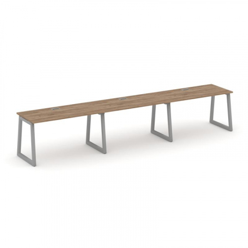 Style Project Рабочая станция 1 сторон. SN-5T1.ORS-054 Акация Лорка/Металл Антрацит/Заглушка Пластик фото 10