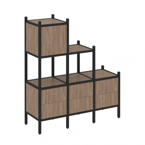 Стеллаж офисный прямой Loft VR.L-12 фото 10 Стеллаж офисный прямой Loft VR.L-12 фото 10