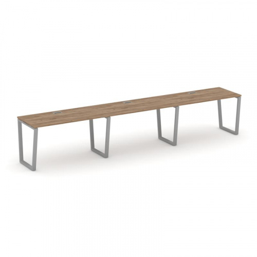 Style Project Рабочая станция 1 сторон. SN-6T2.ORS-042 Акация Лорка/Металл Антрацит/Заглушка Пластик фото 10