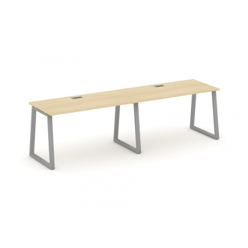 Style Project Рабочая станция 1 сторон. SN-6T1.ORS-003 Акация Лорка/Металл Антрацит/Заглушка Пластик фото 20