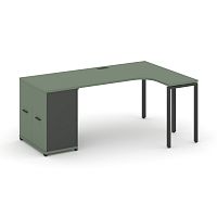 Стол эргономичный с опорным распашным шкафом Concept CN.SA-210(R)