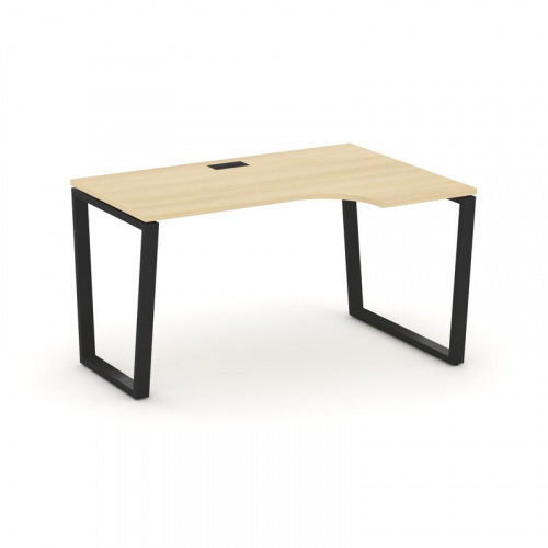 Style Project Стол рабочий эргоном. SN-6T2.SPA-021(R) Акация Лорка/Металл Антрацит/Заглушка Пластик фото 5 Style Project Стол рабочий эргоном. SN-6T2.SPA-021(R) Акация Лорка/Металл Антрацит/Заглушка Пластик фото 5