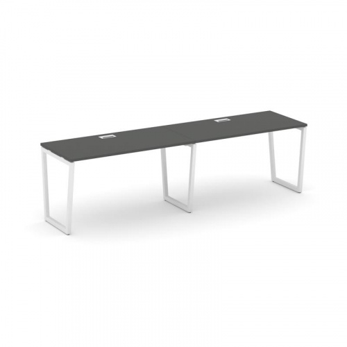 Style Project Рабочая станция 1 сторон. SN-4T2.ORS-023 Акация Лорка/Металл Антрацит/Заглушка Пластик фото 18