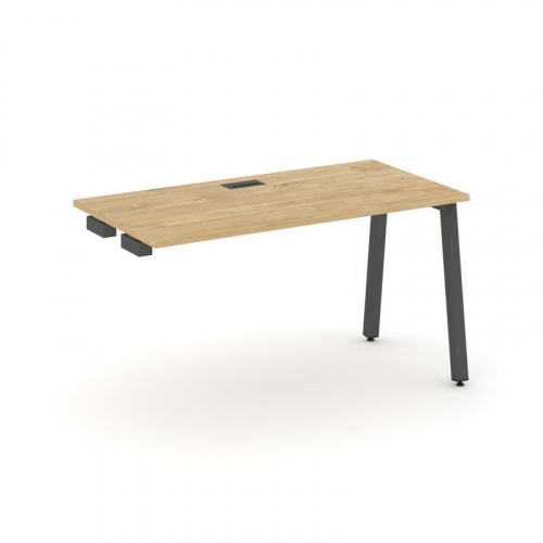 Style Project Стол-приставка к опор. элем. SN-5A.OPRS-021 Дуб Табак/Металл Антрацит 980*800*750 фото 20