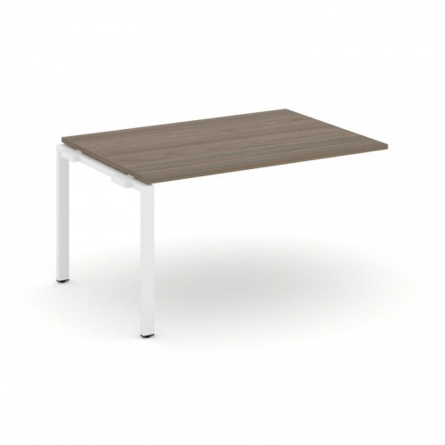 Style Project Проходной наб. элем. перег. стола SN-6P.NSPRG-001.3 Дуб Табак/Металл Белый 980*980*750 фото 21