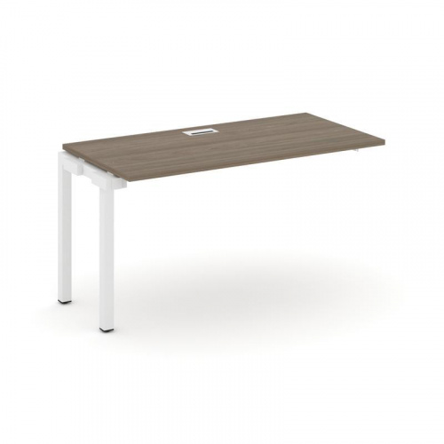 Style Project Проходной наб. элем. SN-5P.ONRS-014 Дуб Табак/Металл Белый 1580*700*750 фото 3