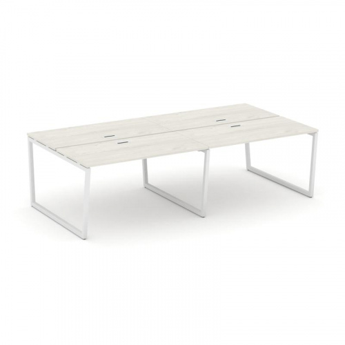 Style Project Рабочая станция 2-х сторон. SN-4T2.DRS-034 Акация Лорка/Металл Антрацит/Заглушка Пласт фото 12