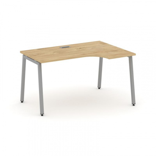 Style Project Стол рабочий эргоном. SN-4A.SPA-001(R) Белый/Металл Белый 1380*600/980*750 фото 8