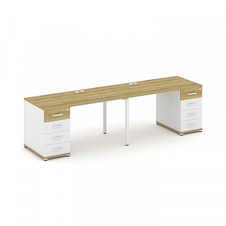 Бенч-система на 2 места с 2 опорными тумбами Concept CN.ORS-409