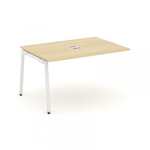 Style Project Проходной наб. элем. перег. стола SN-4A.NSPRG-002 Белый/Металл Белый 1180*980*750 фото 17