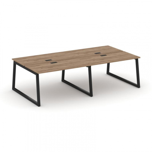 Style Project Рабочая станция 2-х сторон. SN-5T1.DRS-032 Акация Лорка/Металл Антрацит/Заглушка Пласт фото 5