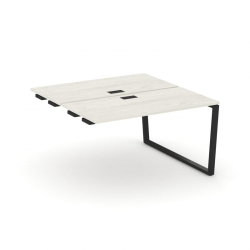 Style Project Стол-приставка к опор. элем. SN-6T2.DPRS-001 Акация Лорка/Металл Антрацит/Заглушка Пла фото 5