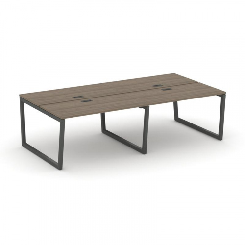 Style Project Рабочая станция 2-х сторон. SN-5T2.DRS-052 Акация Лорка/Металл Антрацит/Заглушка Пласт фото 25