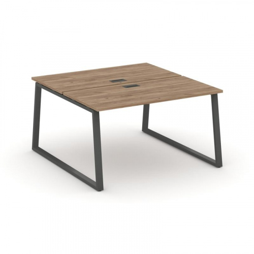 Style Project Рабочая станция 2-х сторон. SN-6T1.DRS-003 Акация Лорка/Металл Антрацит/Заглушка Пласт фото 23