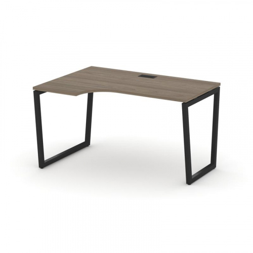 Style Project Стол рабочий эргоном. SN-4T2.SPA-001(L) Акация Лорка/Металл Антрацит/Заглушка Пластик фото 4 Style Project Стол рабочий эргоном. SN-4T2.SPA-001(L) Акация Лорка/Металл Антрацит/Заглушка Пластик фото 4