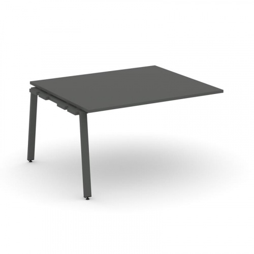 Style Project Проходной наб. элем. перег. стола SN-6A.NSPRG-033.3 Дуб Наварра/Металл Белый 1380*1180 фото 23