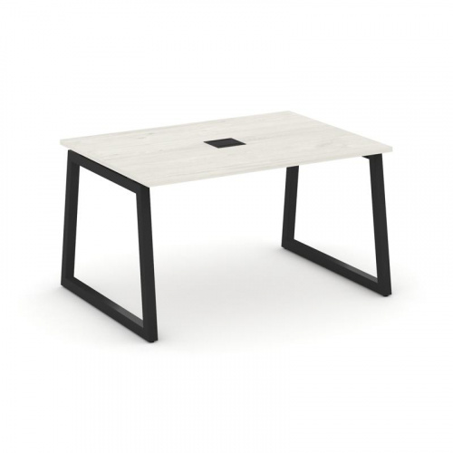 Style Project Стол переговорный SN-5T1.SPRG-001 Акация Лорка/Металл Антрацит/Заглушка Металл Антраци фото 4