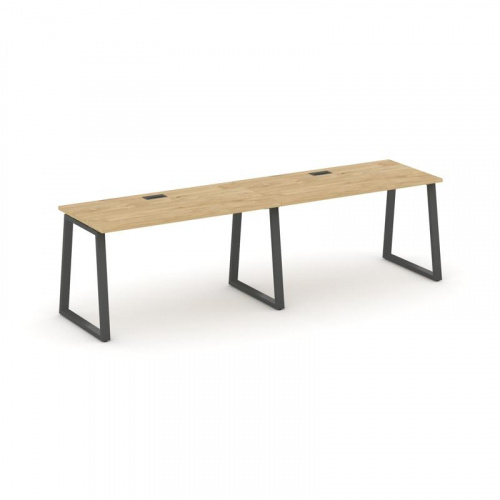 Style Project Рабочая станция 1 сторон. SN-6T1.ORS-003 Акация Лорка/Металл Антрацит/Заглушка Пластик фото 22