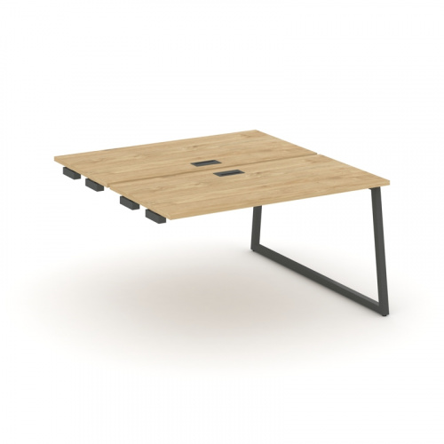 Style Project Стол-приставка к опор. элем. SN-4T1.DPRS-024 Акация Лорка/Металл Антрацит/Заглушка Пла фото 11