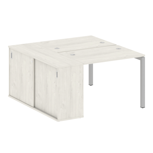 Бенч-система с шкафом-купе на П-обр. м/к Metal System Quattro 50БП.РС-СШК-1.1 фото 8 Бенч-система с шкафом-купе на П-обр. м/к Metal System Quattro 50БП.РС-СШК-1.1 фото 8