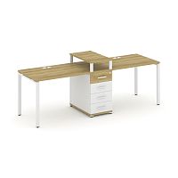 Бенч-система на 2 места с 1 опорной тумбой Concept CN.ORS-417