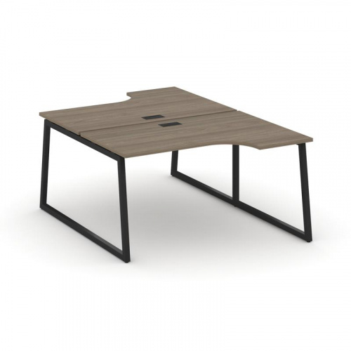 Style Project Рабочая станция эргоном. SN-4T1.DRPA-022 Акация Лорка/Металл Антрацит/Заглушка Пластик фото 5