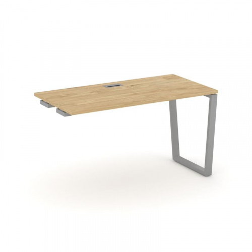 Style Project Стол-приставка к опор. элем. SN-6T2.OPRS-014 Акация Лорка/Металл Антрацит/Заглушка Пла фото 2