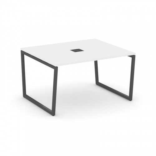 Style Project Стол переговорный SN-4T2.SPRG-032 Акация Лорка/Металл Антрацит/Заглушка Металл Антраци фото 26