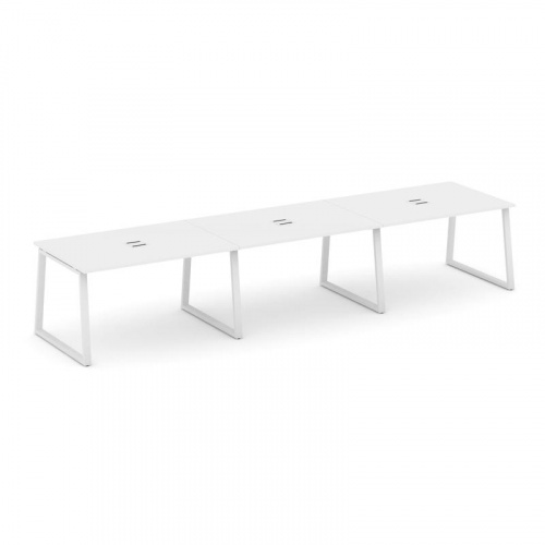 Style Project Стол переговорный SN-6T1.SPRG-021 Акация Лорка/Металл Антрацит/Заглушка Металл Антраци фото 18