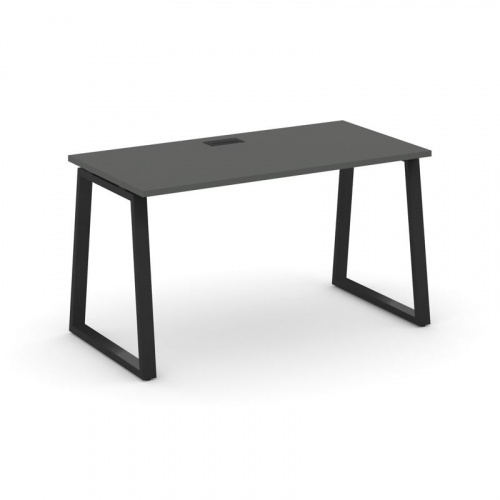 Style Project Стол письменный SN-6T1.SP-014 Акация Лорка/Металл Антрацит/Заглушка Пластик Черный 158 фото 6