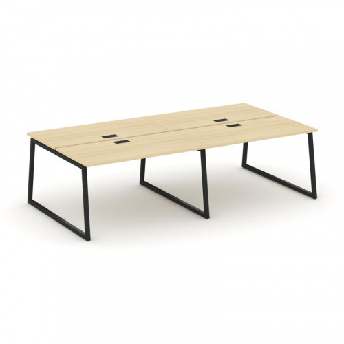 Style Project Рабочая станция 2-х сторон. SN-4T1.DRS-044 Акация Лорка/Металл Антрацит/Заглушка Пласт фото 25