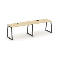 Style Project Рабочая станция 1 сторон. SN-4T1.ORS-002 Акация Лорка/Металл Антрацит/Заглушка Пластик