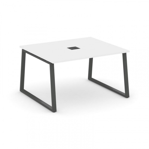 Style Project Стол переговорный SN-6T1.SPRG-033 Акация Лорка/Металл Антрацит/Заглушка Металл Антраци фото 26