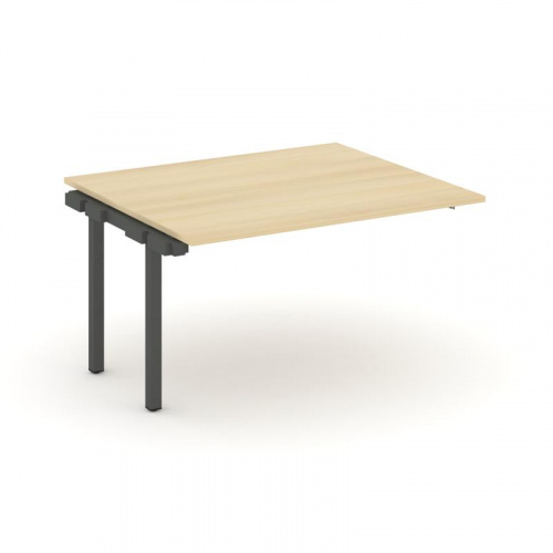 Style Project Проходной наб. элем. перег. стола SN-5P.NSPRG-033.3 Дуб Наварра/Металл Белый 1380*1180 фото 4