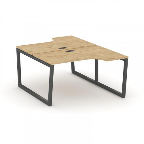 Style Project Рабочая станция эргоном. SN-5T2.DRPA-012 Акация Лорка/Металл Антрацит/Заглушка Пластик фото 22