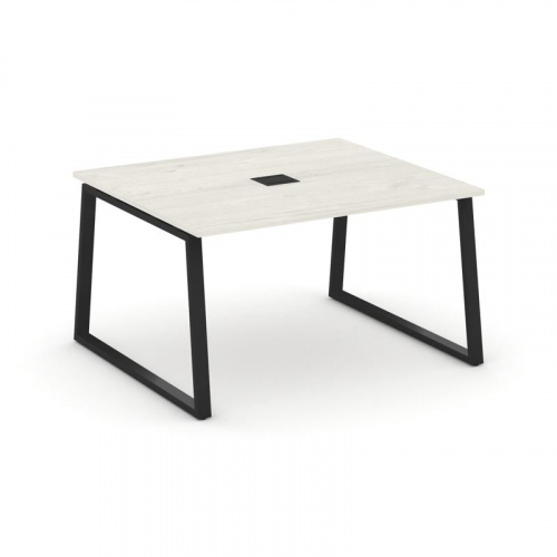 Style Project Стол переговорный SN-6T1.SPRG-033 Акация Лорка/Металл Антрацит/Заглушка Металл Антраци фото 9