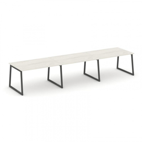 Style Project Стол переговорный SN-4T1.SPRG-021.3 Акация Лорка/Металл Антрацит 2940*980*750 фото 24