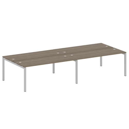 Бенч-система на 4 места на П-обр. м/к Metal System Quattro 50БП.СМ-4.5 фото 2 Бенч-система на 4 места на П-обр. м/к Metal System Quattro 50БП.СМ-4.5 фото 2