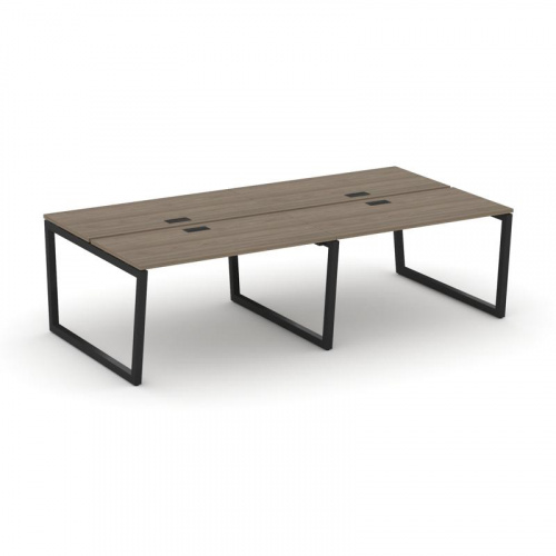 Style Project Рабочая станция 2-х сторон. SN-5T2.DRS-052 Акация Лорка/Металл Антрацит/Заглушка Пласт фото 8